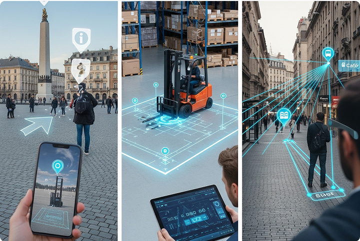 Widely applicable across industries, including AR, autonomous robotics, and location-based applications.